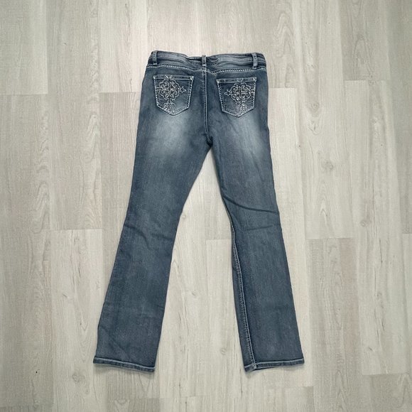 Revolution by Revolt distressed/ripped JEANS~size 16 - Picture 3 of 8